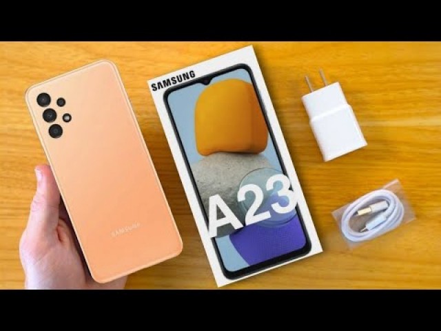 آنباکس سامسونگ A23